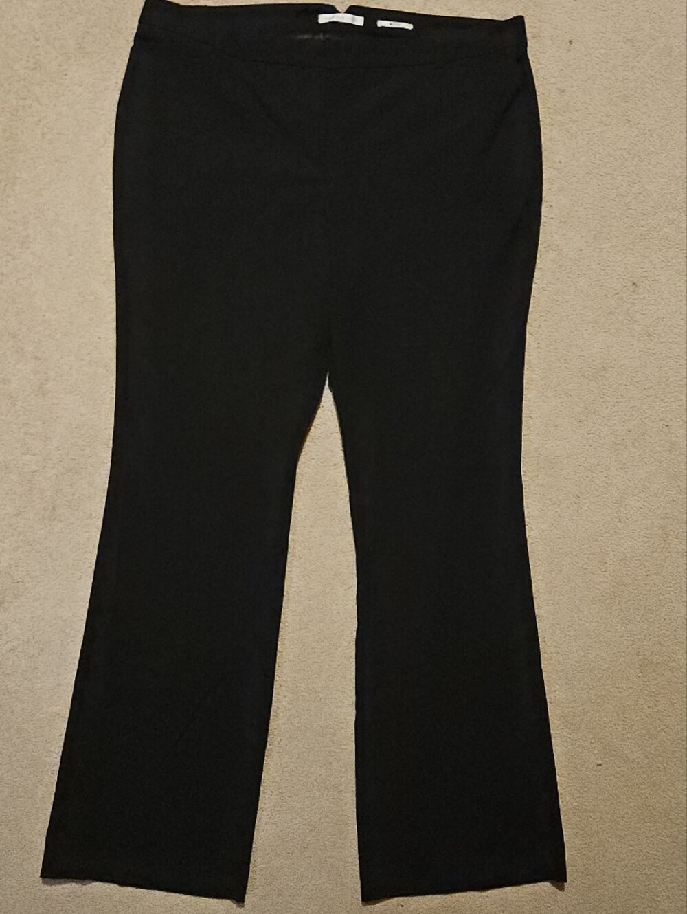 Black Women's Knit Dress Pants